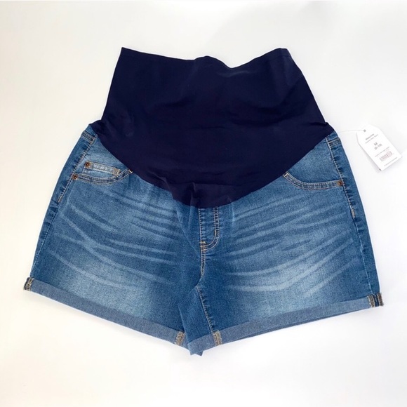Time and Tru Pants - HOST PICK! NWT Time and Tru Maternity Denim Shorts